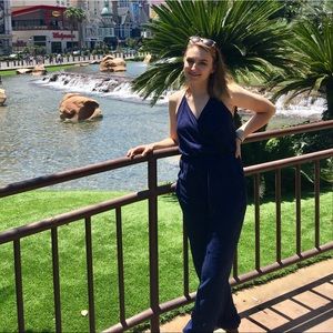 Lulu’s Navy Jumpsuit